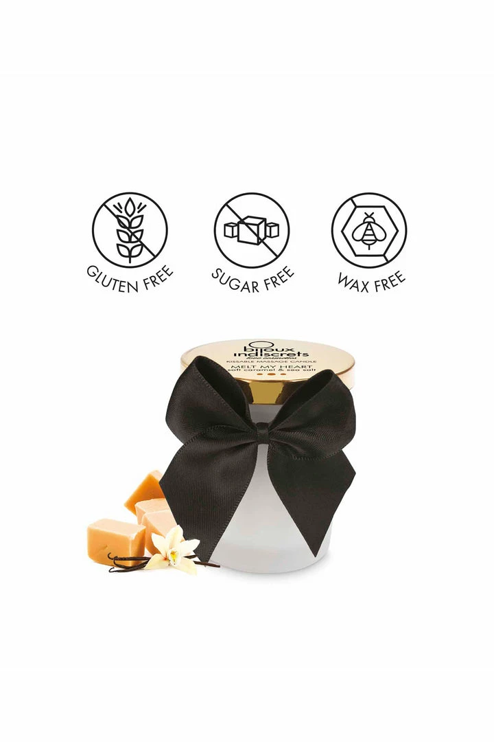Bijoux Indiscrets Other Lingerie Kissable Soft Caramel & Sea Salt Massage Candle 70ml 4 Bijoux Indiscrets Other Lingerie Kissable Soft Caramel & Sea Salt Massage Candle 70ml