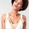 Bijoux Indiscrets Other Lingerie Maze Halter Bra Harness