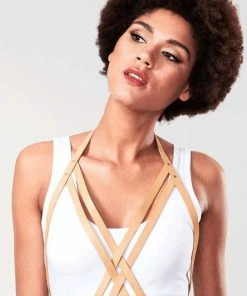 Bijoux Indiscrets Other Lingerie Maze Halter Bra Harness