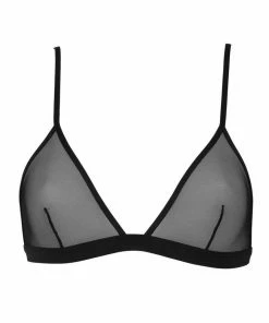 Maison Close Pure Tentation Black Triangle Bra