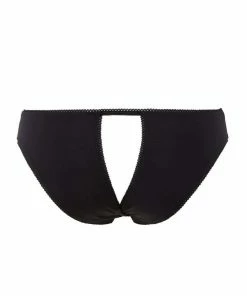 Maison Close Knickers Le Petit Secret Black Open Brief 9 Maison Close Knickers Le Petit Secret Black Open Brief