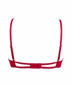 Maison Close Bras Le Petit Secret Red Cupless Bra
