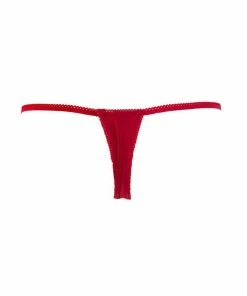 Maison Close Knickers Le Petit Secret Red Openable Thong 11 Maison Close Knickers Le Petit Secret Red Openable Thong