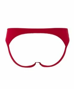 Maison Close Le Petit Secret Red Naked Back Shorty Knickers 9 Maison Close Le Petit Secret Red Naked Back Shorty Knickers