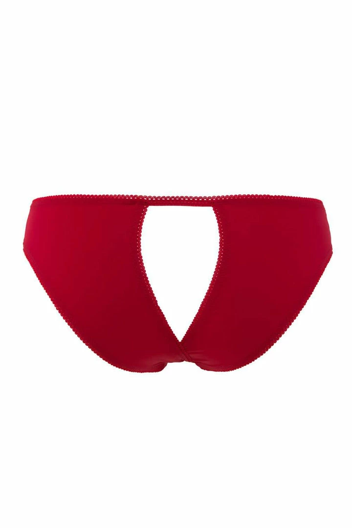 Maison Close Knickers Le Petit Secret Red Open Brief 5 Maison Close Knickers Le Petit Secret Red Open Brief