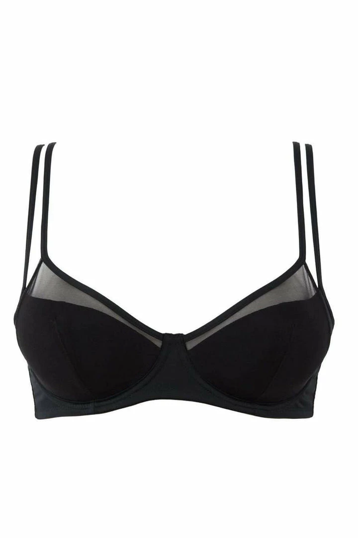 Maison Close Bras Pure Tentation Black Push Up Bra 2 Maison Close Bras Pure Tentation Black Push Up Bra