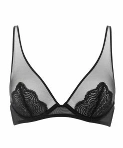 Maison Close La Directrice Black Wire Bra (Size 32C)