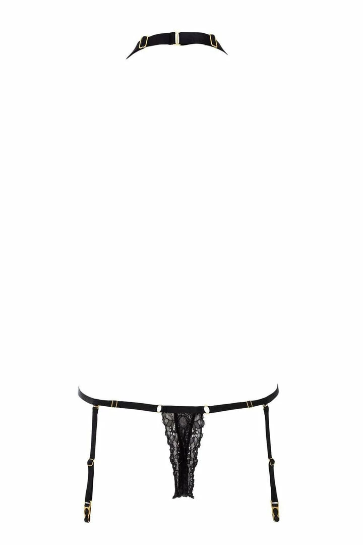 Maison Close Le Petit Secret Dentelle Openable Thong Body 7 Maison Close Le Petit Secret Dentelle Openable Thong Body