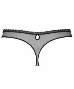 Maison Close Knickers La Directrice Black Thong