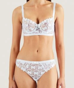 Aubade Bras Viktor＆Rolf Bow Half Cup Bra (Size 32C)