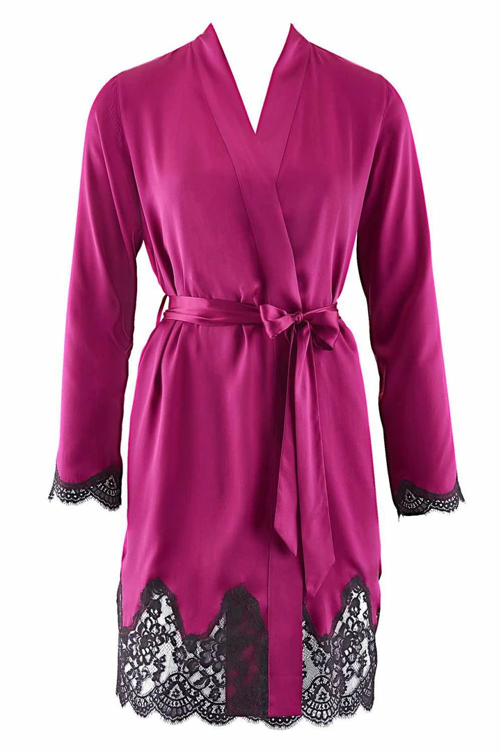 Aubade Other Lingerie Soie D’Amour Silk Kimono (Size XS/S: UK 8-10) 2 Aubade Other Lingerie Soie D’Amour Silk Kimono (Size XS/S: UK 8-10)