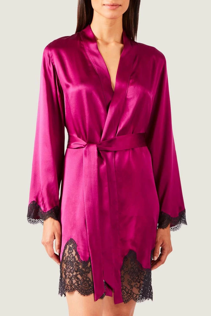 Aubade Other Lingerie Soie D’Amour Silk Kimono (Size XS/S: UK 8-10) 1 Aubade Other Lingerie Soie D’Amour Silk Kimono (Size XS/S: UK 8-10)