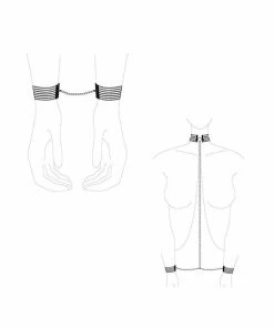 Bijoux Indiscrets Other Lingerie Désir Métallique Metallic Mesh Cuffs