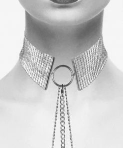 Bijoux Indiscrets Other Lingerie Désir Métallique Metallic Mesh Chain Collar