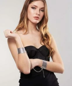 Bijoux Indiscrets Désir Métallique Metallic Mesh Cuffs Other Lingerie