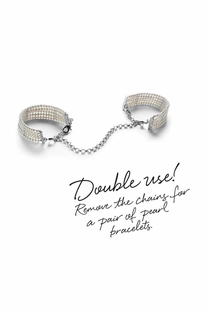 Bijoux Indiscrets Plaisir Nacré Cuffs Other Lingerie 2 Bijoux Indiscrets Plaisir Nacré Cuffs Other Lingerie