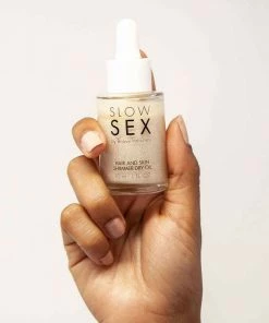 Bijoux Indiscrets Slow Sex Intimate Shimmer Dry Oil 30ml Other Lingerie