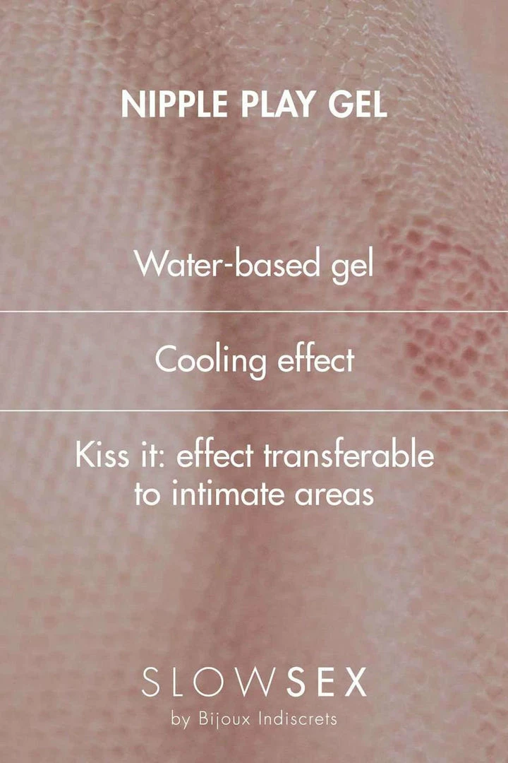 Bijoux Indiscrets Slow Sex Nipple Play Gel 10ml Other Lingerie 2 Bijoux Indiscrets Slow Sex Nipple Play Gel 10ml Other Lingerie
