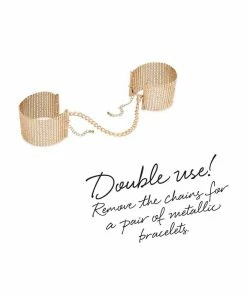 Bijoux Indiscrets Other Lingerie Désir Métallique Metallic Mesh Cuffs