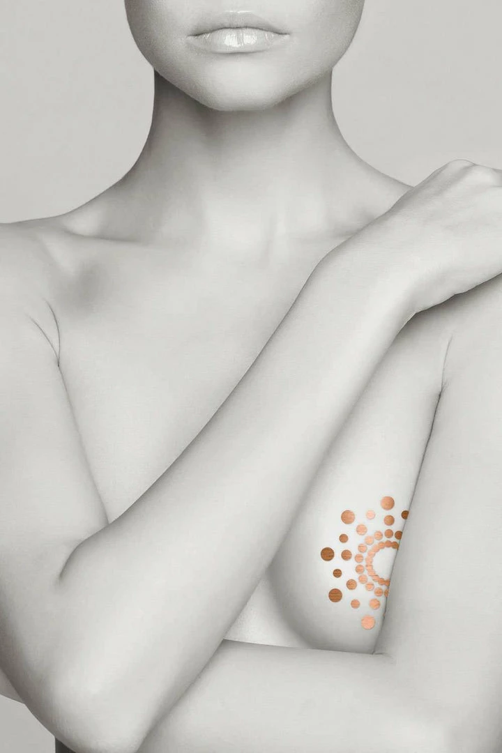 Bijoux Indiscrets Other Lingerie Six Mimi Metallic Skin Decorations 7 Bijoux Indiscrets Other Lingerie Six Mimi Metallic Skin Decorations