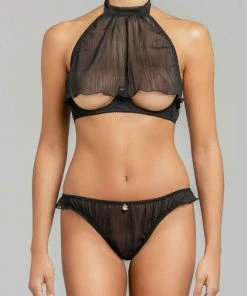 Coco De Mer Knickers Muse - Penelope Thong (Size L: UK 12-14)