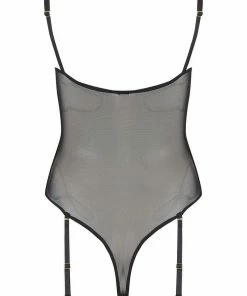 Inamorata London Dahlia Sheer Thong Bodysuit Other Lingerie