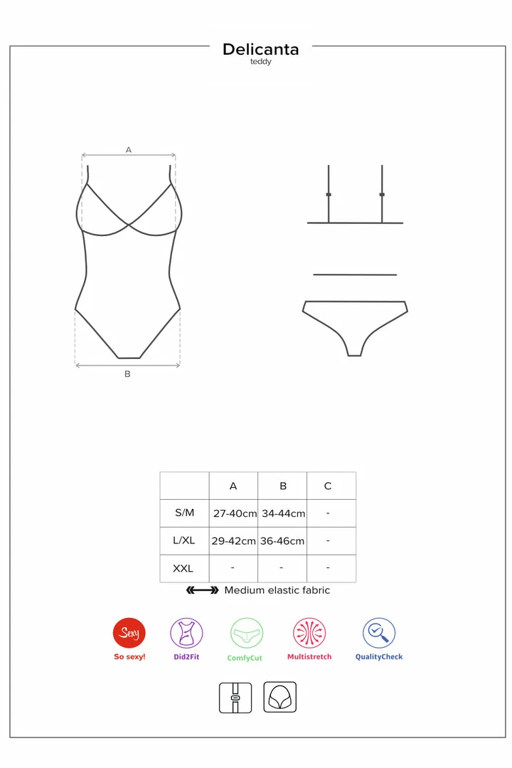 Obsessive Other Lingerie Delicanta Teddy 7 Obsessive Other Lingerie Delicanta Teddy