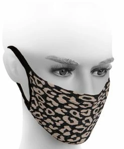 FiORE Leopard Print Reusable Face Mask