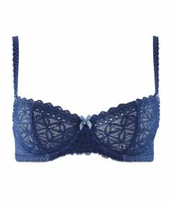 Aubade Bras L'Odalisque Underwired Half Cup Bra (Size 30DD)