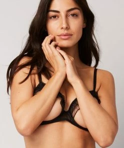 Journelle Odette Cupless Underwired Bra (Size S: UK 8-10)