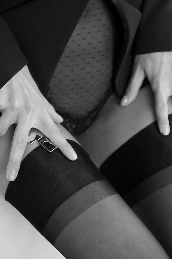 Maison Close Other Lingerie Gold Back Seam Nylon Stockings 7 Maison Close Other Lingerie Gold Back Seam Nylon Stockings