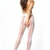 Miss O Other Lingerie Open Crotch Heart Tights 20 Denier