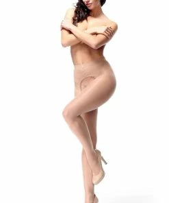 Miss O Open Crotch Tights 20 Denier