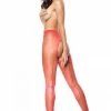 Miss O Other Lingerie Open Crotch Back Seamed Tights 20 Denier