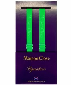 Maison Close Signature Green Shoulder Straps For Body