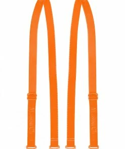 Maison Close Signature Orange Shoulder Straps For Body