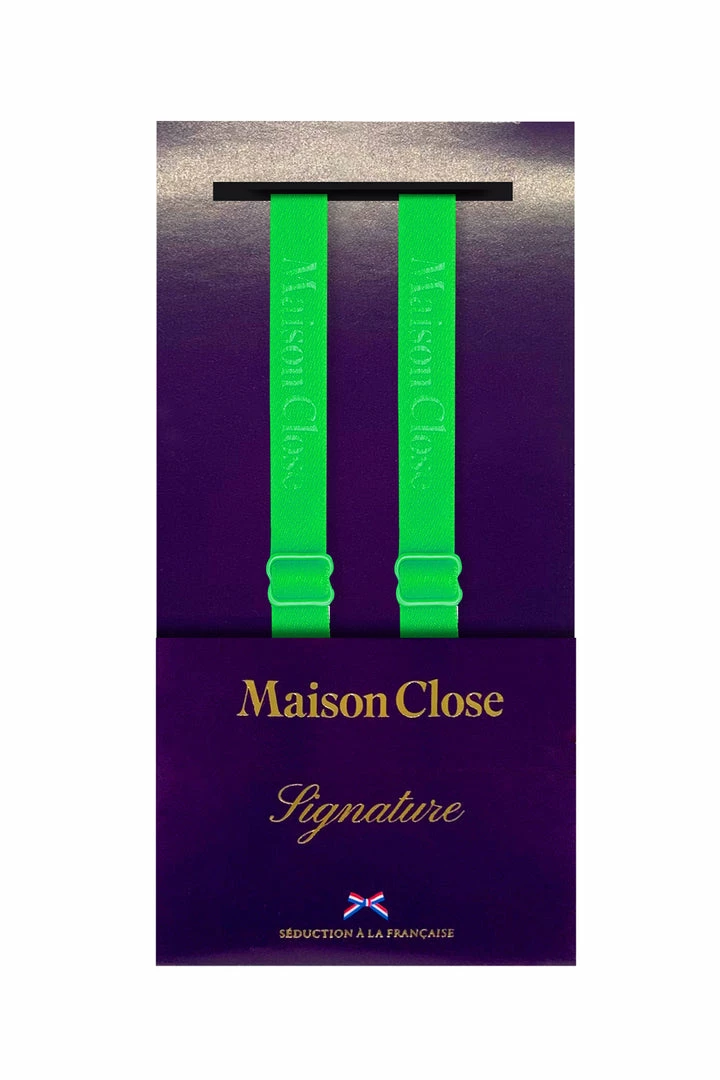 Maison Close Signature Green Straps For Thong Other Lingerie 4 Maison Close Signature Green Straps For Thong Other Lingerie