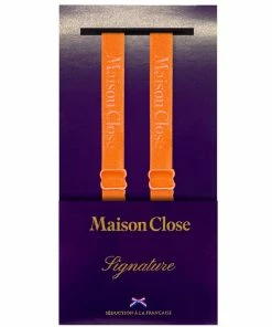 Maison Close Signature Orange Suspender Straps 15 Maison Close Signature Orange Suspender Straps