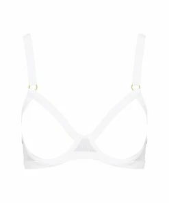 Maison Close Bras Pure Tentation White Naked Breast Bra