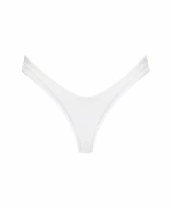 Maison Close Pure Tentation White High Rise Thong Knickers