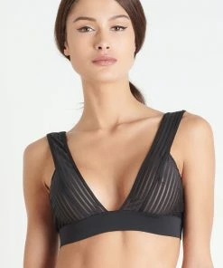 Maison Close Bras Bande à Part Wireless Triangle Bra (Size S: UK 6-8)