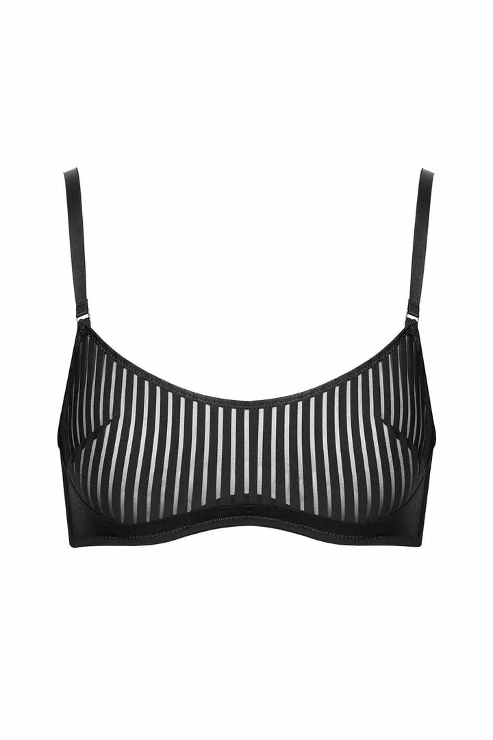 Maison Close Bras Bande à Part Underwired Bandeau Bra 2 Maison Close Bras Bande à Part Underwired Bandeau Bra