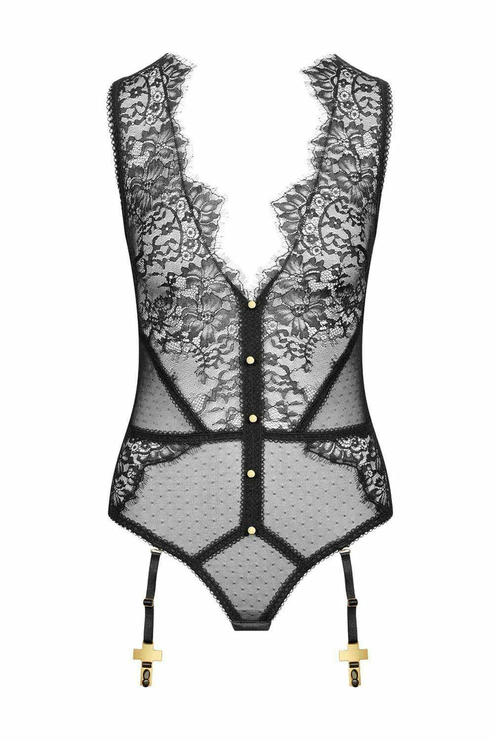 Maison Close Inspiration Divine Thong Body (Size L: UK 10/12) 2 Maison Close Inspiration Divine Thong Body (Size L: UK 10/12)