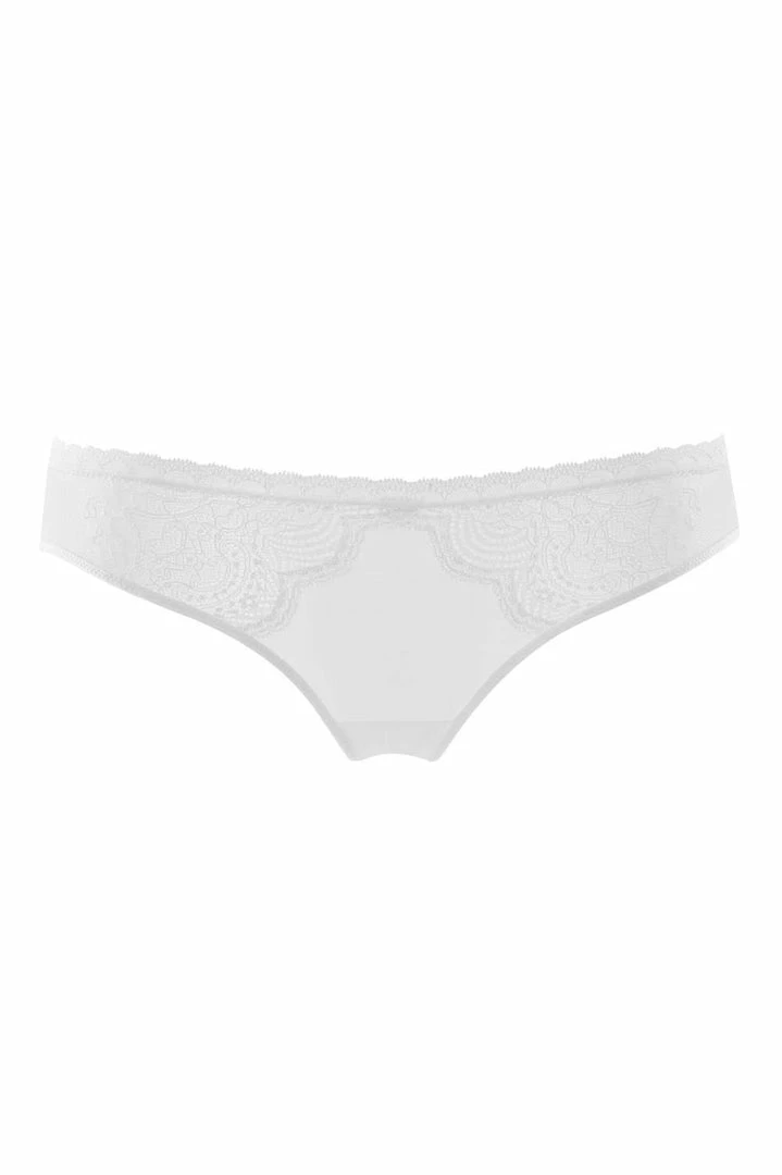 Maison Close La Directrice White Demi Naked Brief (Size S: UK 6-8) 2 Maison Close La Directrice White Demi Naked Brief (Size S: UK 6-8)