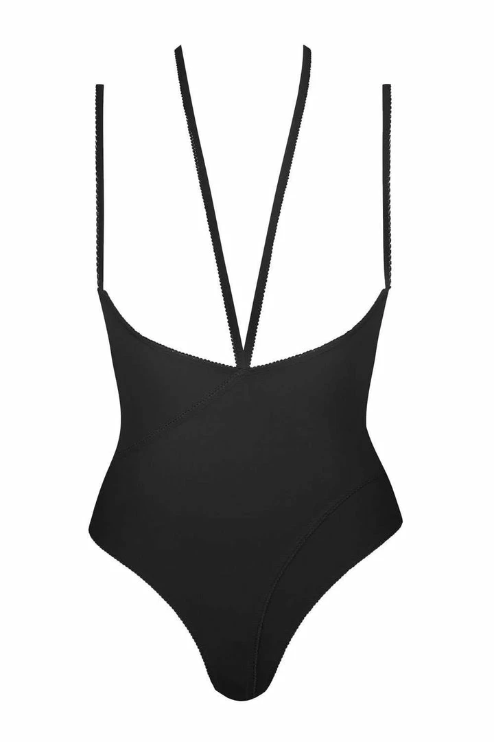 Maison Close Other Lingerie Le Petit Secret Black Naked Breast Thong Body 2 Maison Close Other Lingerie Le Petit Secret Black Naked Breast Thong Body