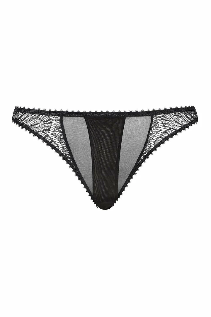 Maison Close Accroche Coeur Openable Thong (Size M: UK 8-10) Knickers 2 Maison Close Accroche Coeur Openable Thong (Size M: UK 8-10) Knickers