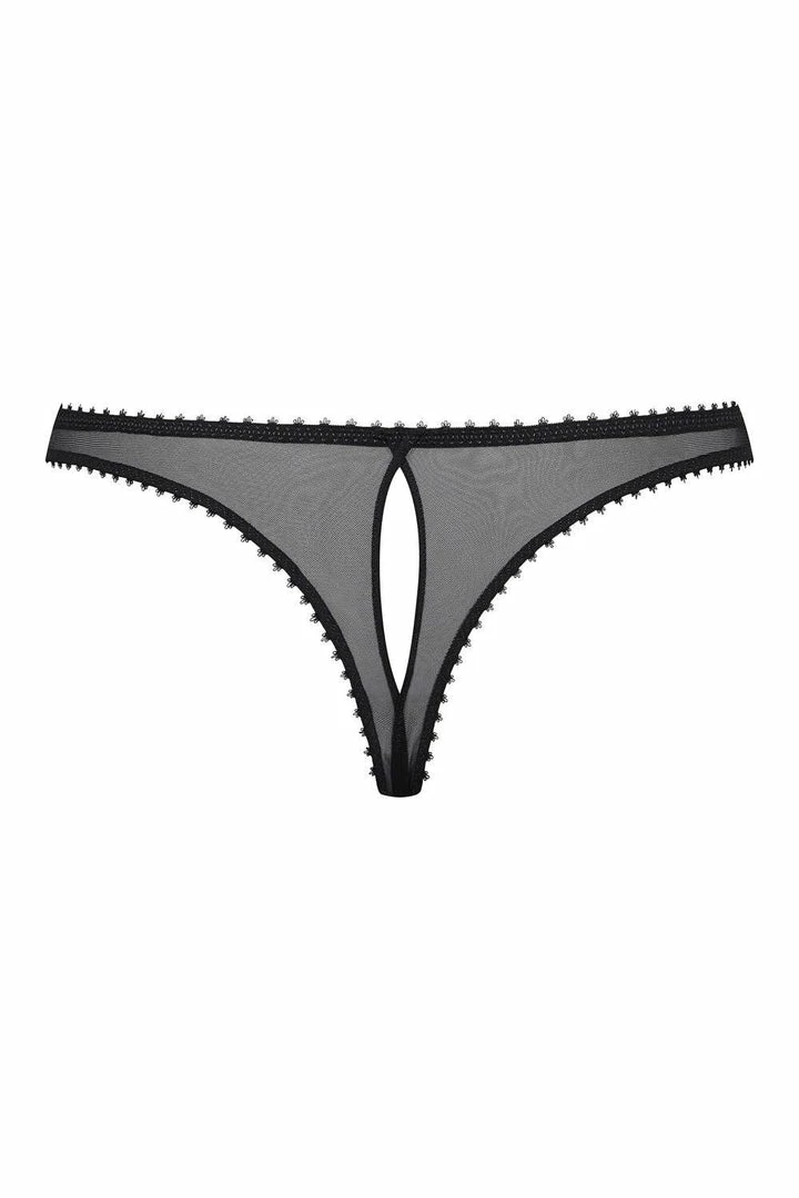Maison Close Accroche Coeur Openable Thong (Size M: UK 8-10) Knickers 8 Maison Close Accroche Coeur Openable Thong (Size M: UK 8-10) Knickers