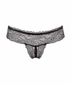 Maison Close Knickers Le Petit Secret Dentelle Openable Tanga