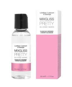 MIXGLISS Cherry Blossom Silicone-Based Lubricant & Massage 50ml Other Lingerie