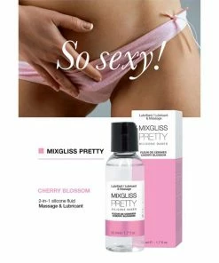 MIXGLISS Cherry Blossom Silicone-Based Lubricant & Massage 50ml Other Lingerie